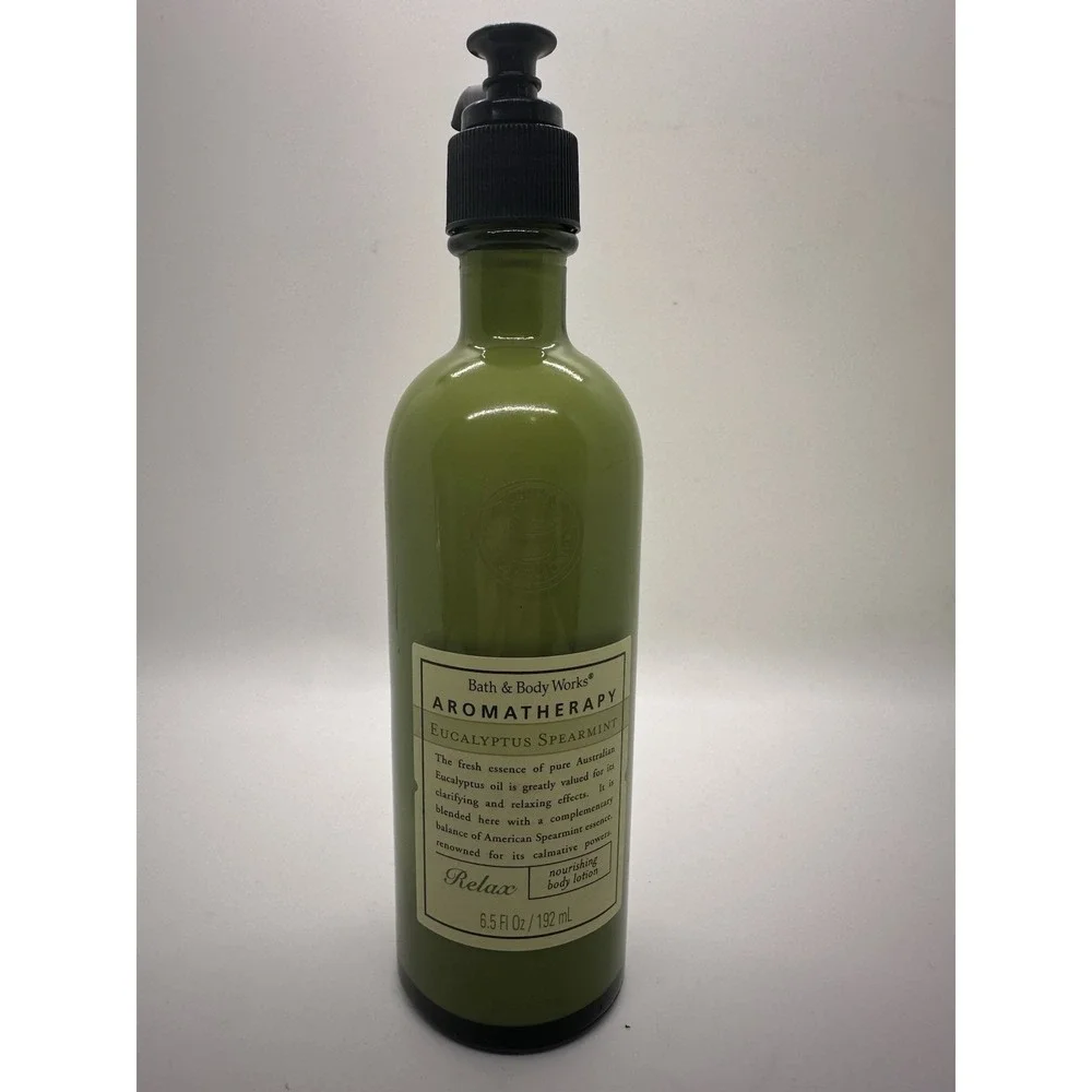 Bath & Body Works EUCALYPTUS SPEARMINT ORIGINAL Aromatherapy Lotion 6.5 oz RARE!